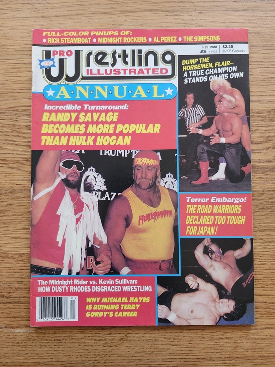 PWI Magazine Other - PWI Annual 1988 Featuring Hulk Hogan & Randy Savage Ric Flair Road Warriors